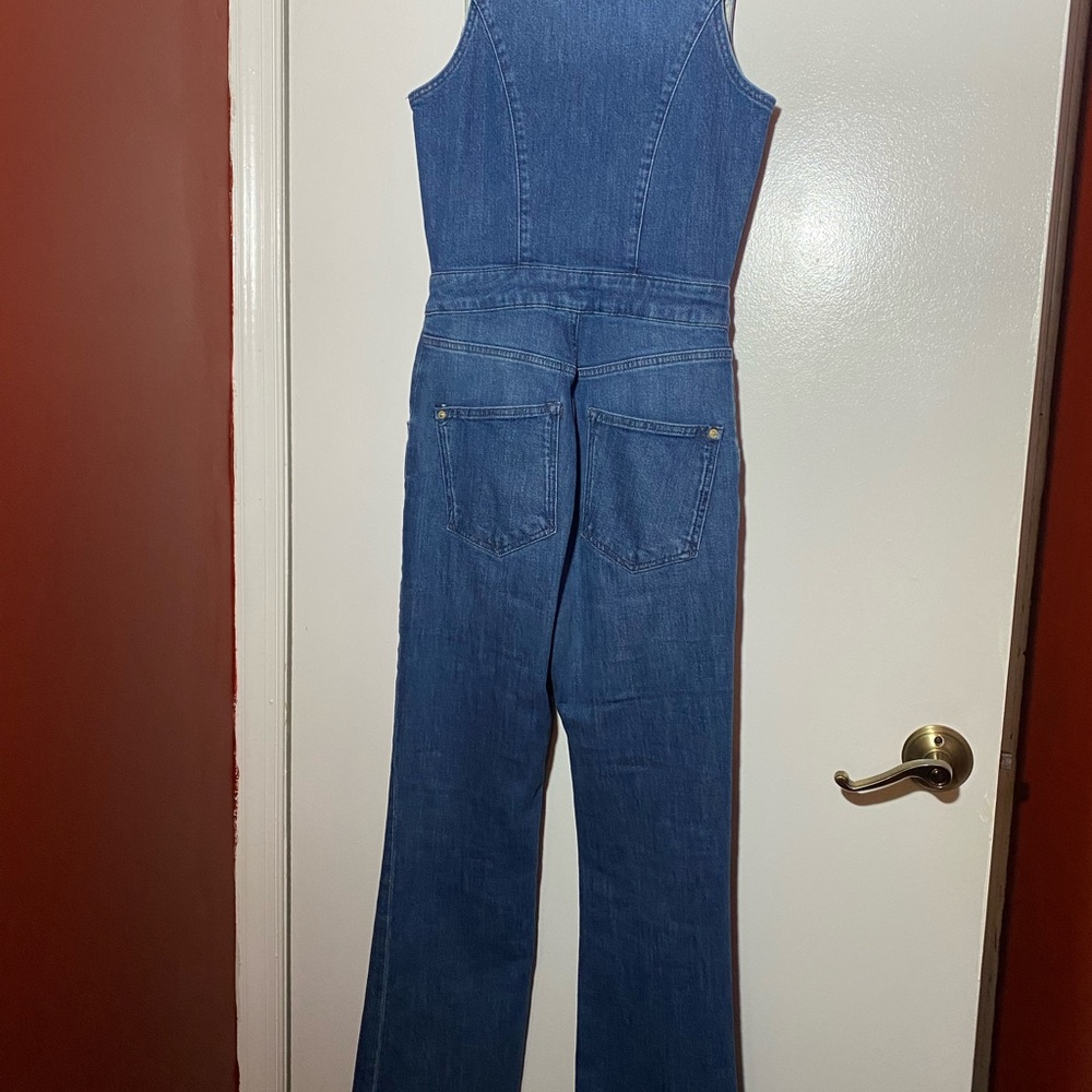 anthropologie pilcro denim jumpsuit - Picture 5 of 9